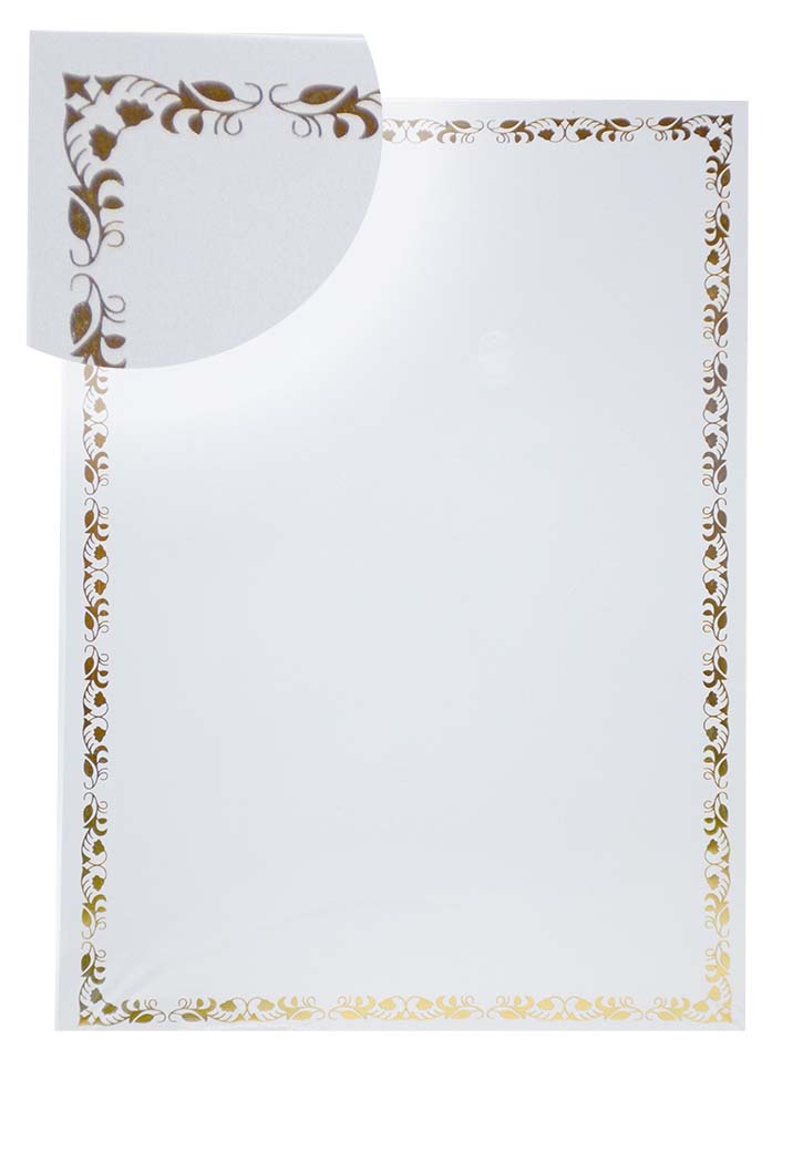 Certificate Card A4