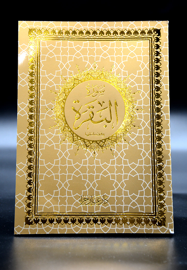 سورة البقرة 14*20 فني غلاف كرتون خط كبير - سندس