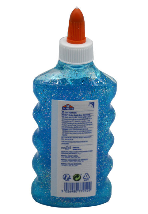ELMERS GLITTER GLUE 177ML BLUE