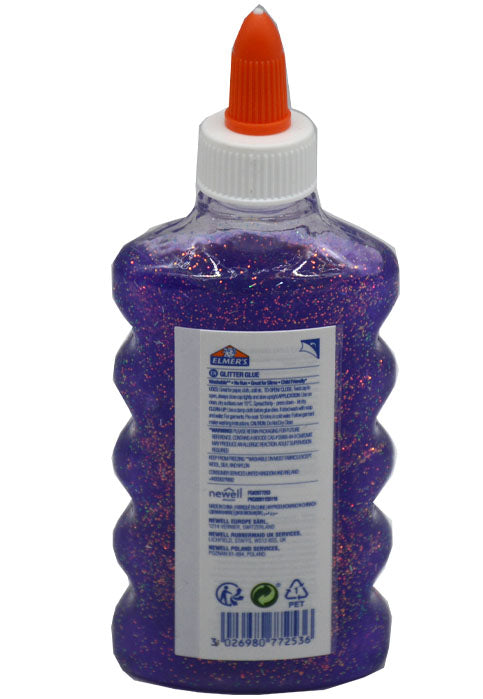 ELMERS GLITTER GLUE 177ML PURPLE