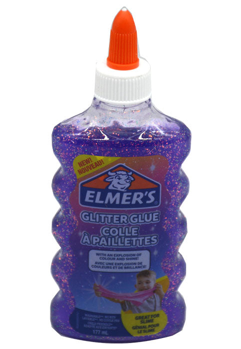 ELMERS GLITTER GLUE 177ML PURPLE