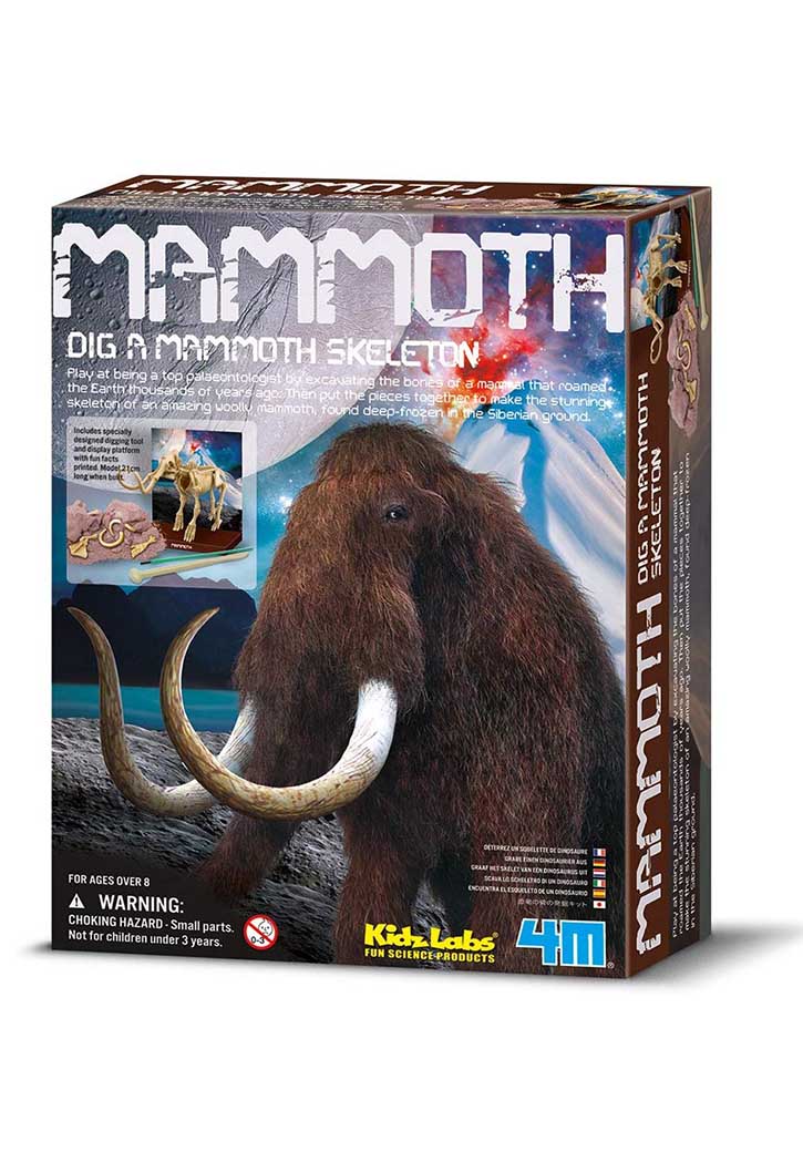 Kidz Labs - Dig A Mammoth Skeleton Kit