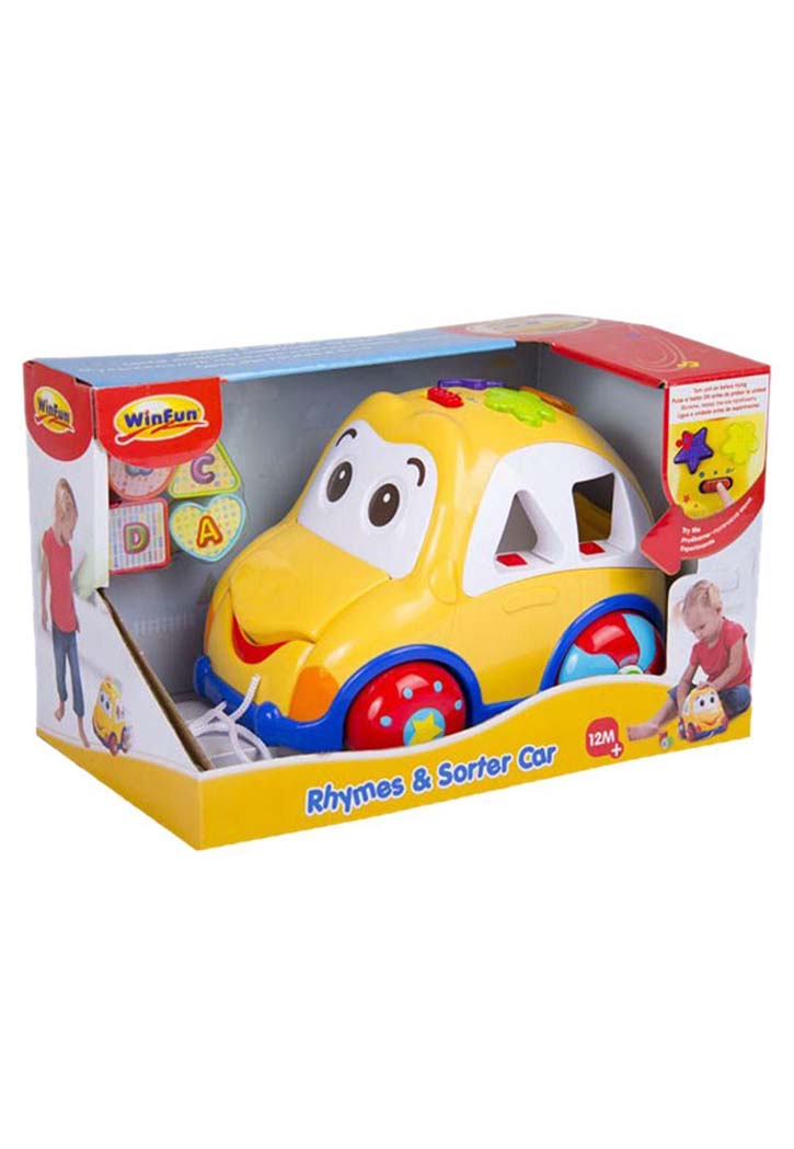 Winfun - Rhymes & Sorter Car 12m+