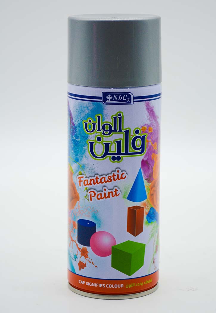 SBC STYROFOAM SPRAY PAINT 400ML#03-SILVER