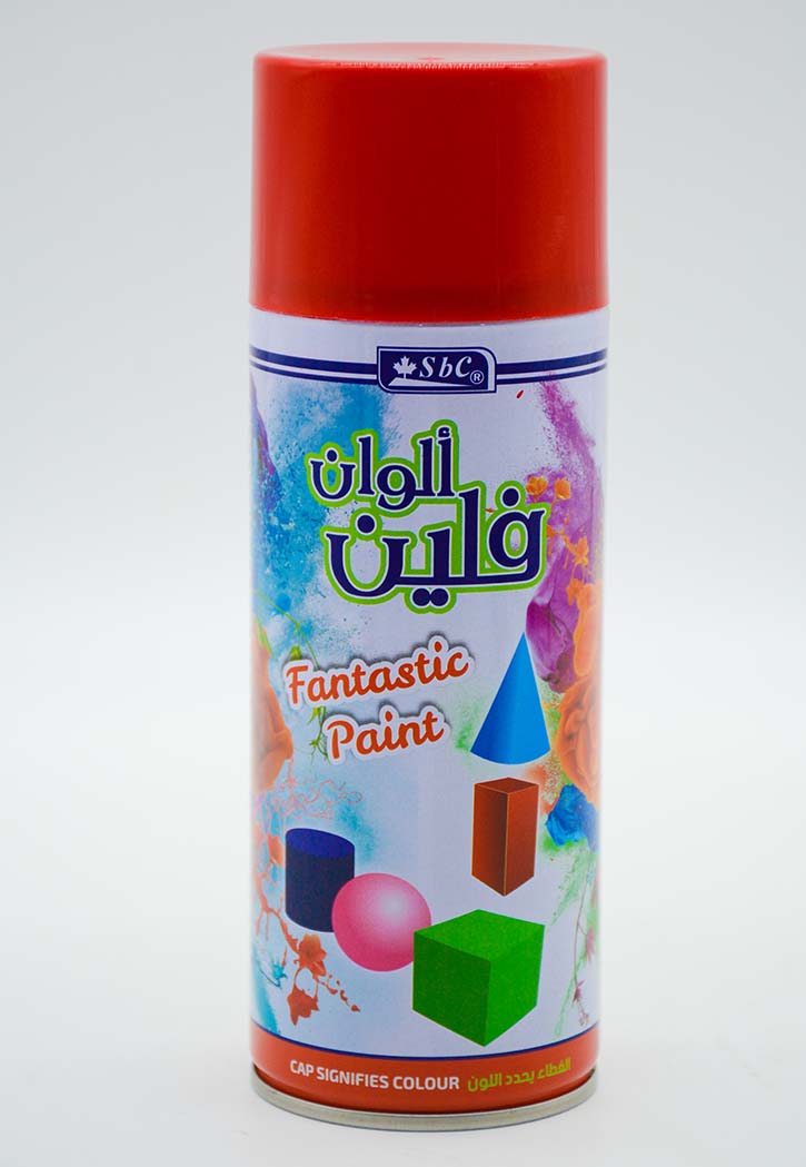 SBC STYROFOAM SPRAY PAINT 400ML #04- RED