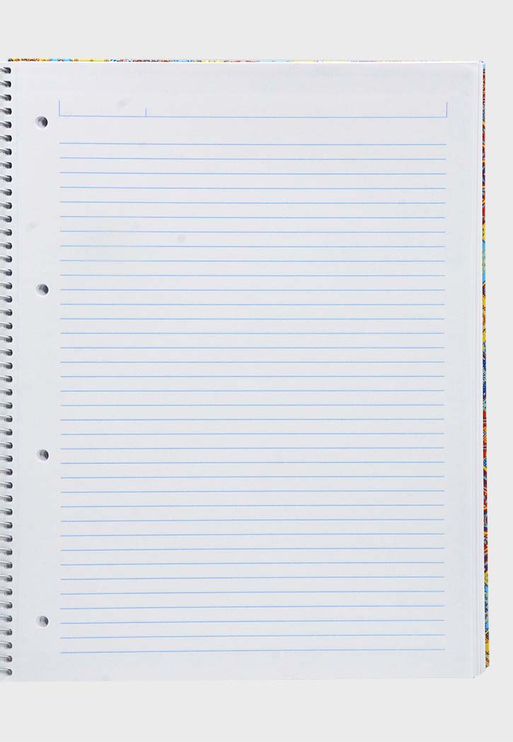 Ambar Lusa - Spiral Hard Cover 1Line Notebook A4