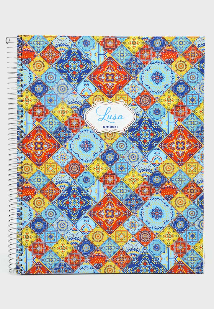 Ambar Lusa - Spiral Hard Cover 1Line Notebook A4