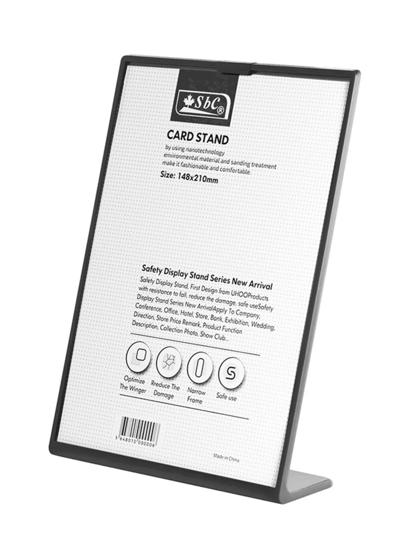 Sbc - Vertical Sign Holders with Base, A5 Size