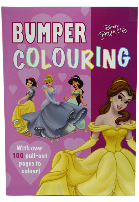 BUMPER COLOURING - DISNEY PRINCESS