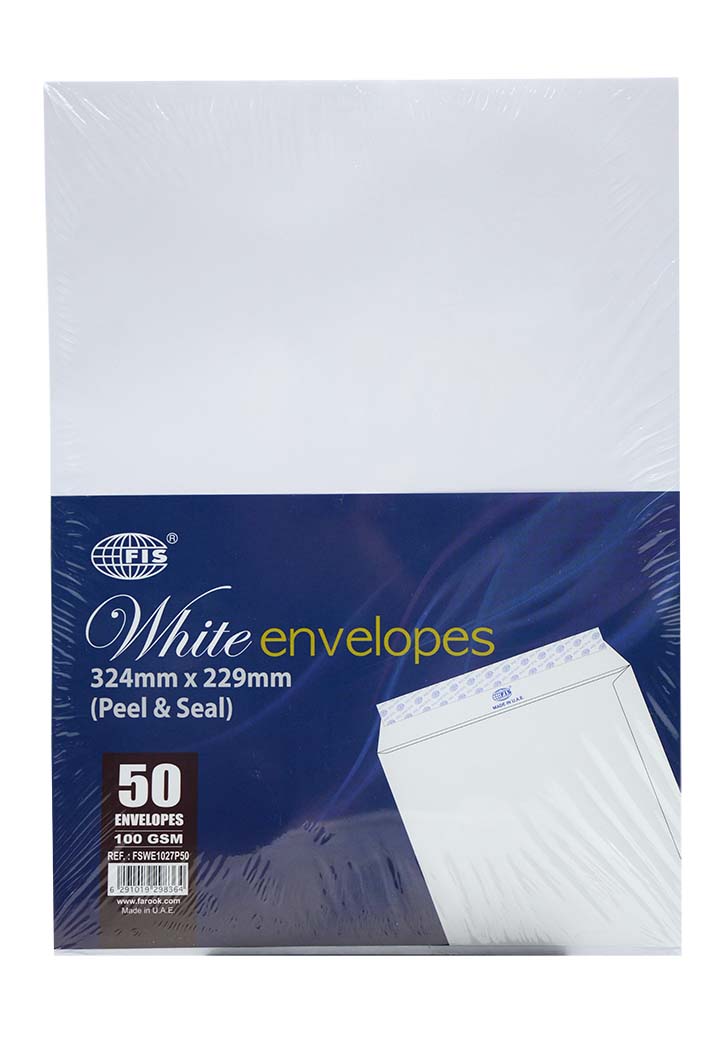 FIS - White Envelopes 324x229MM