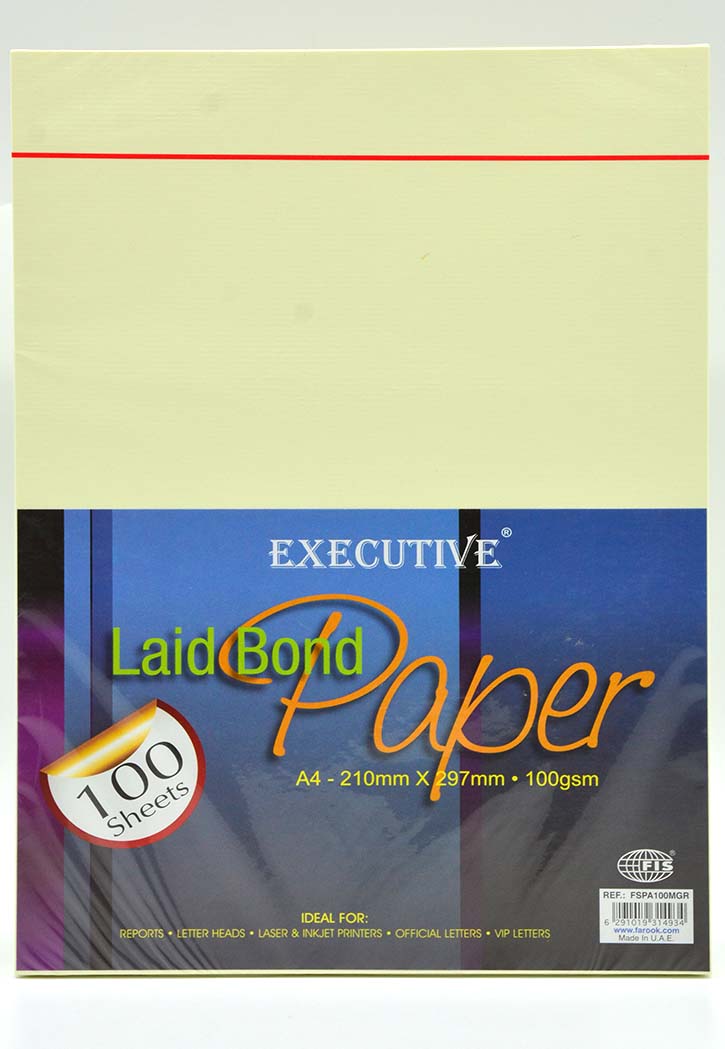 FIS Executive - Bond Paper A4 (Meadow Green)