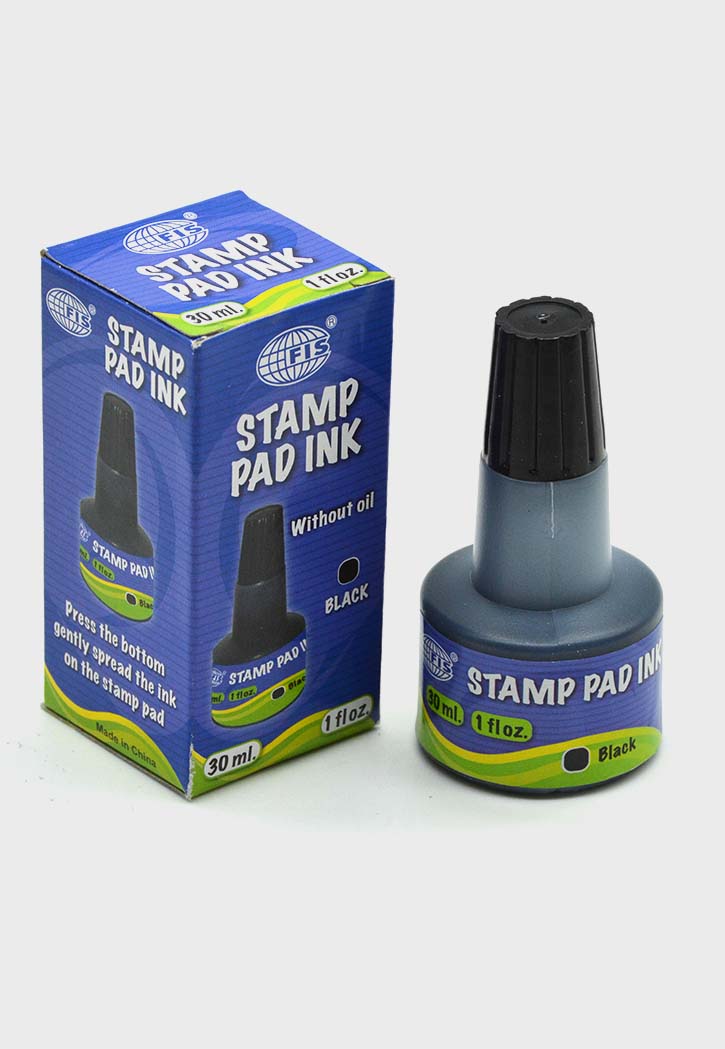 FIS - Stamp Pad Ink Bottle (Black)