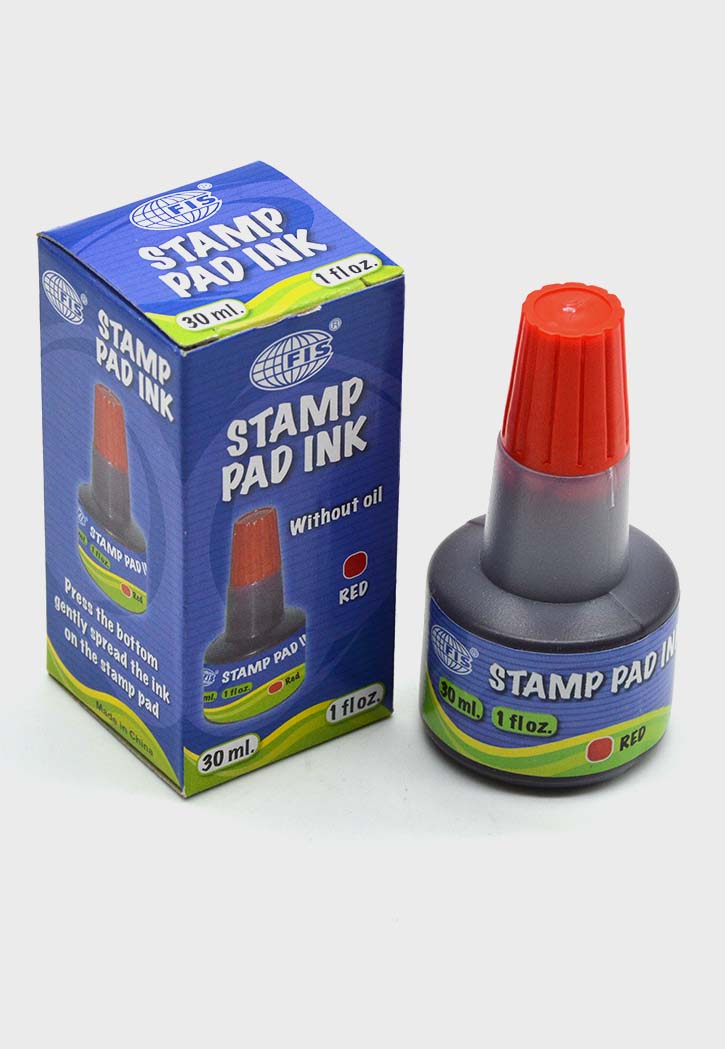 FIS - Stamp Pad Ink Bottle (Red)