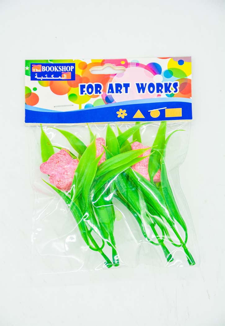 Plastic Artificial Tree With Flower