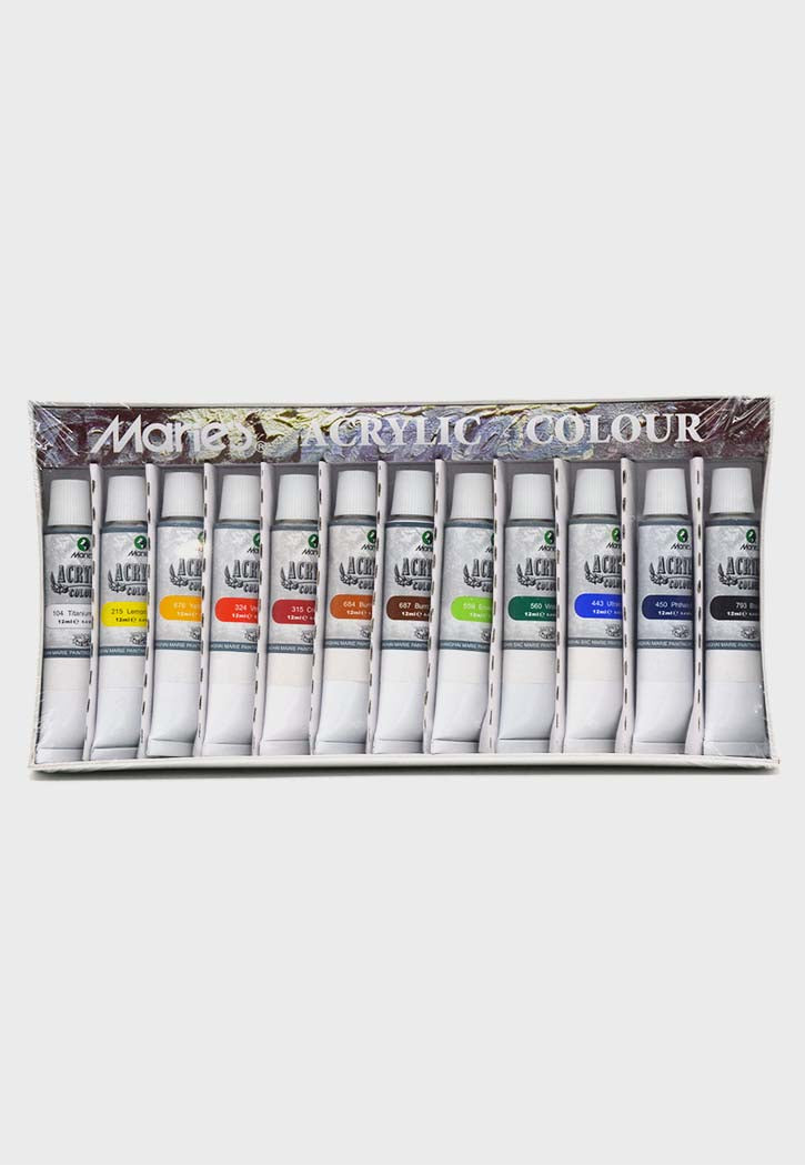 Maries - Acrylic Color Set 12x12ML