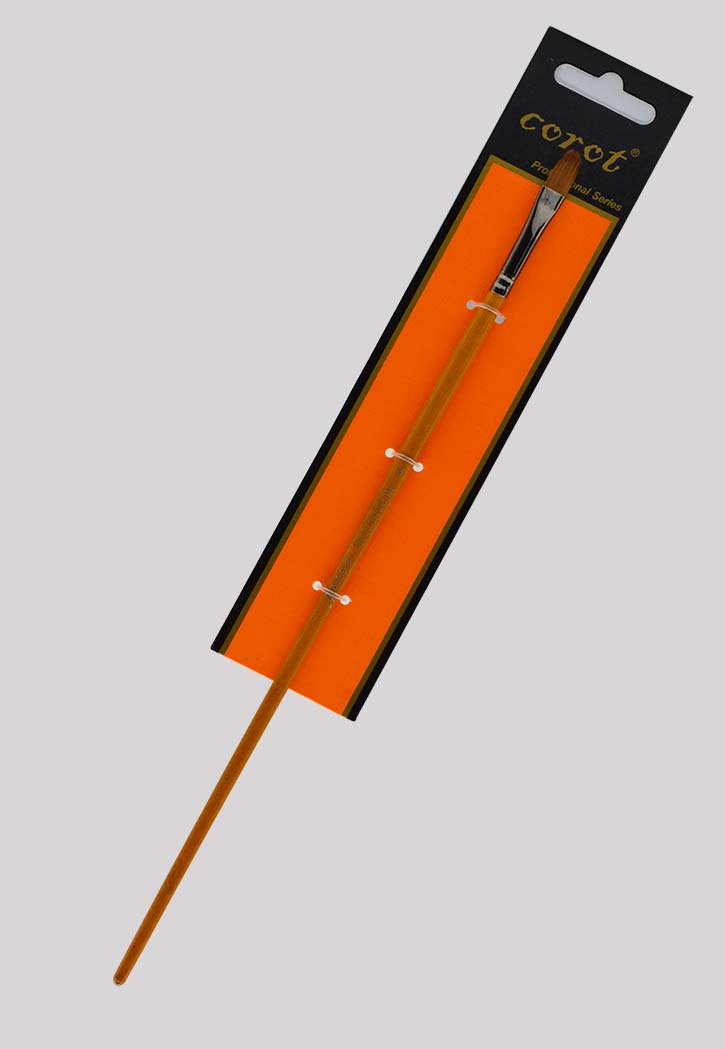 Corot Professional - Artist Filbert Brush 8