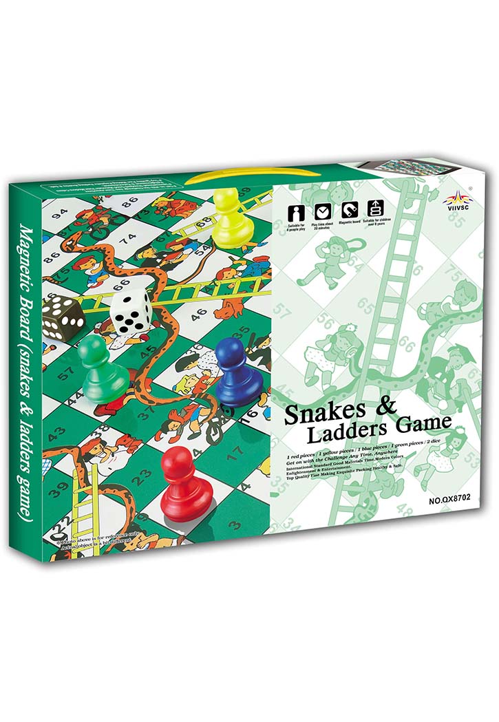 السلم والثعبان مغناطيس