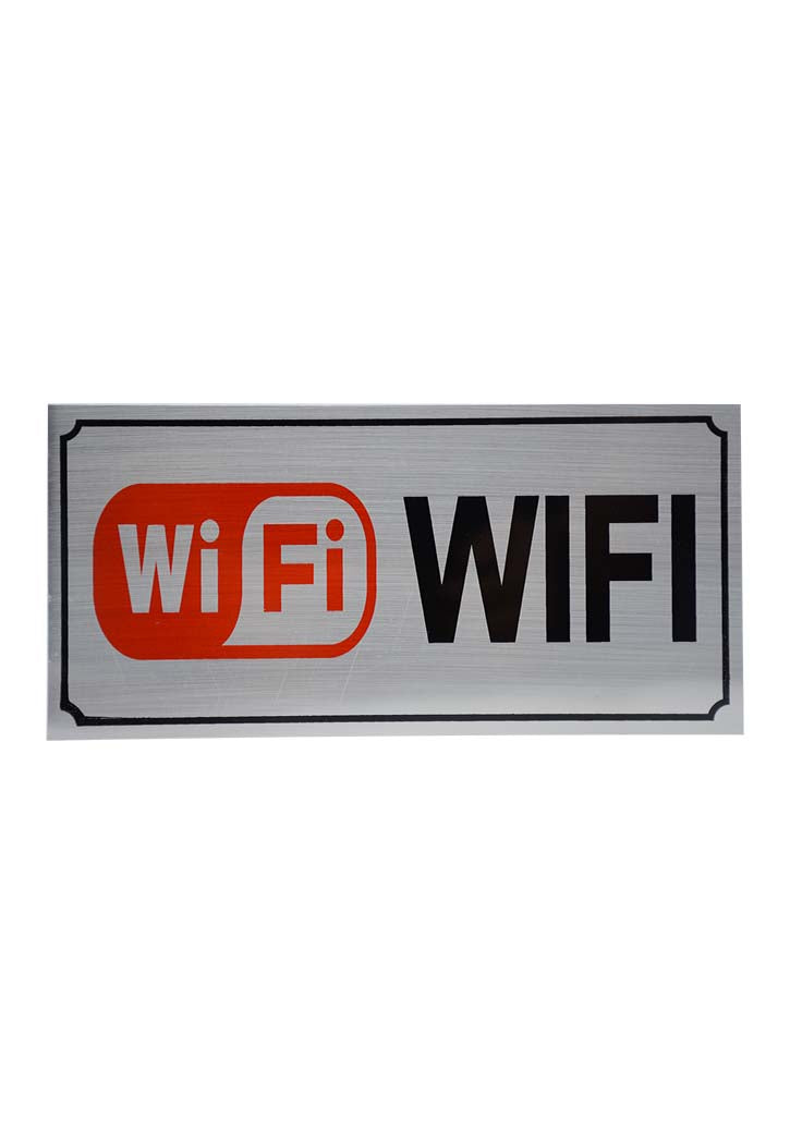 Aluminum Board Sign ( WIFI )