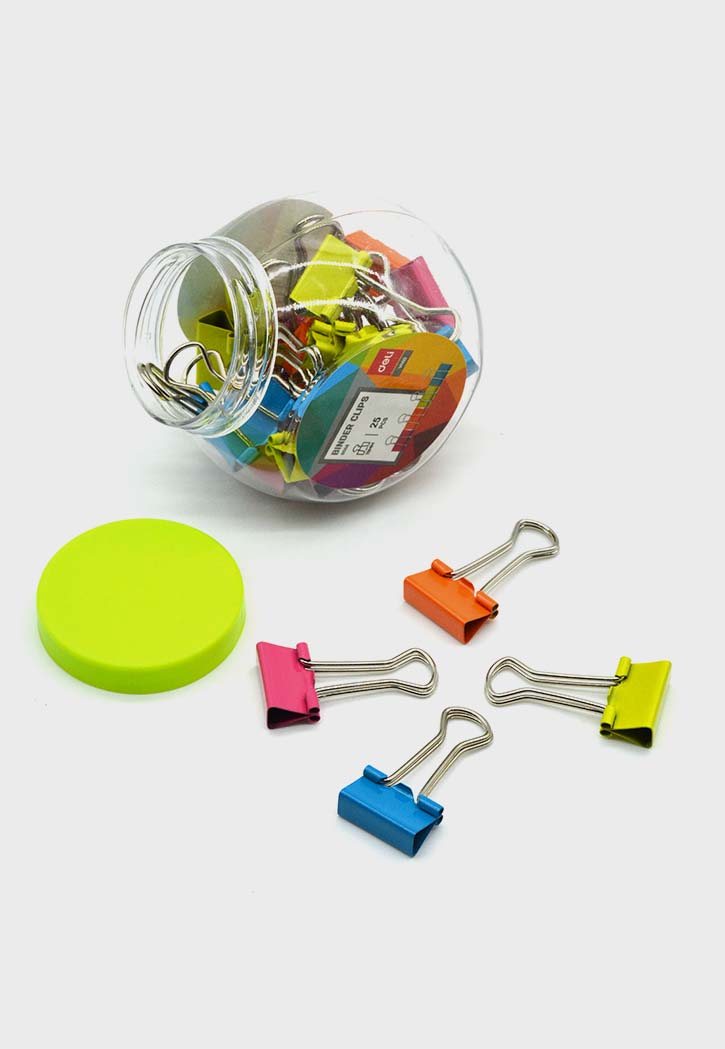 Deli - Colored Binder Clips 19MM