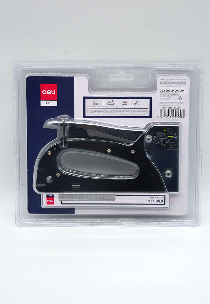 دباسة Deli - Metal Staple Gun