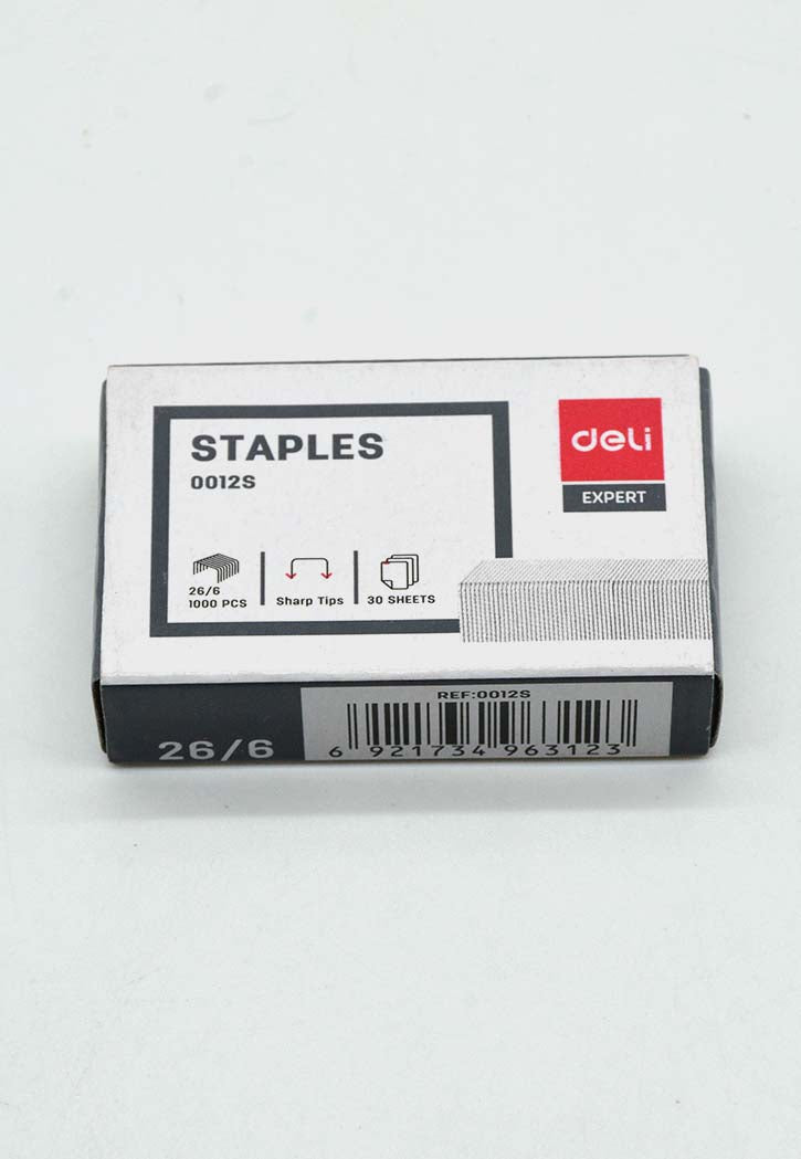 دبابيس Deli - Staples 26/6