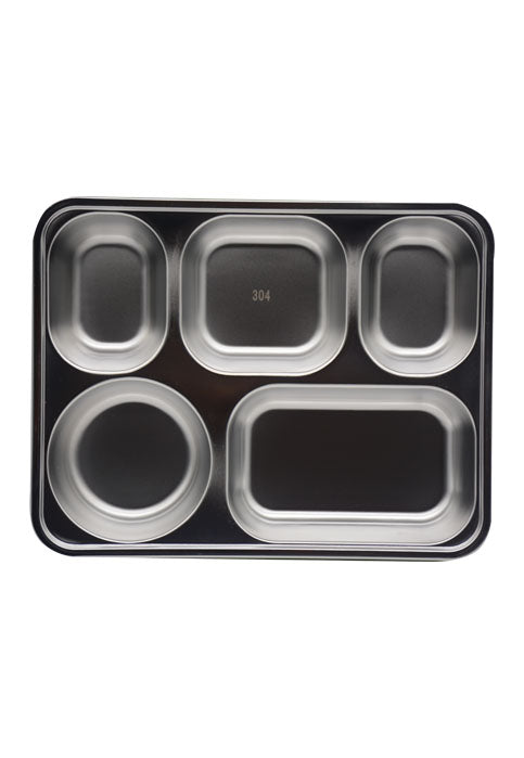 صندوق طعام *_ ستانلس TEDEMEI STAINLESS STEEL LUNCH BOX 4DIVISION 6546