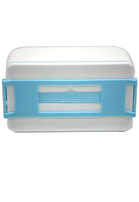 صندوق طعام مع ملعقة SIMPLE RECTANGLE PLASTIC LUNCH BOX W/SPOON 1200ML