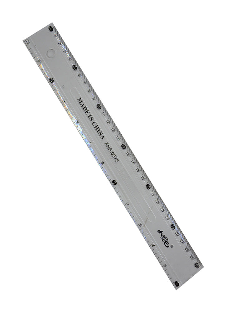 مسطرة 30 سم XIAONIBA - Transparent Ruler 30CM/12"
