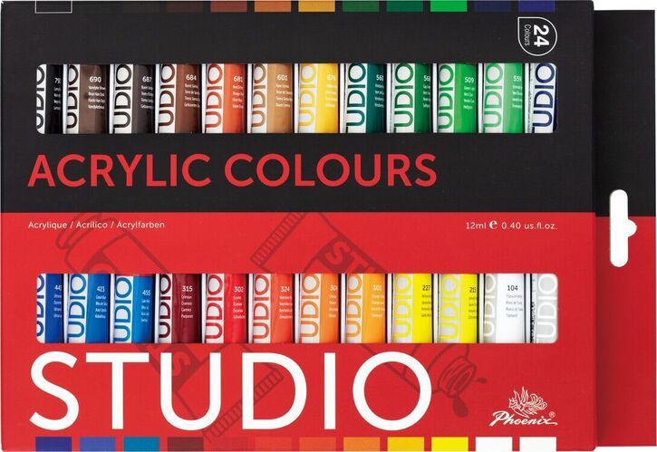 Phoenix - Acrylic Color Set 24x12ML