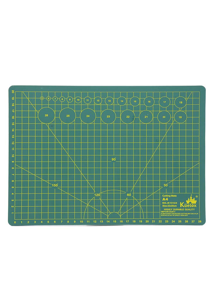 Green Cutting Mat A4