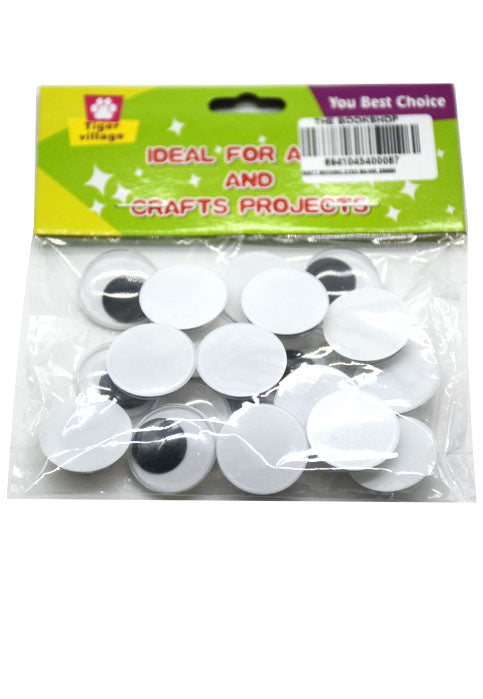 CRAFT MOVING EYES BK/WE 20MM