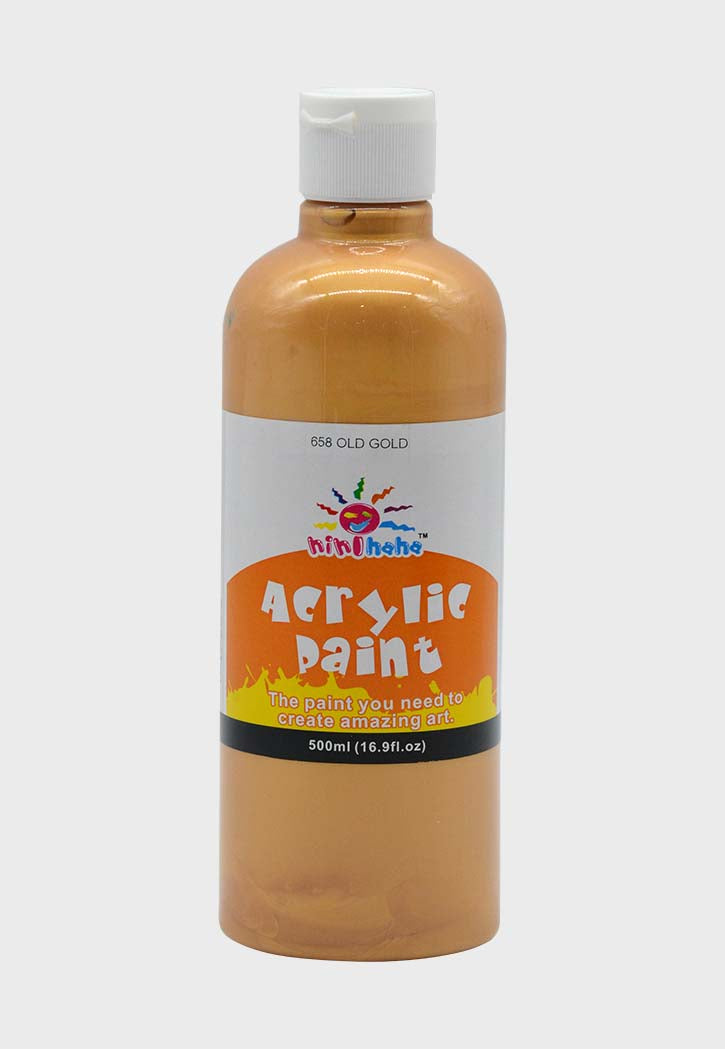 زجاجة طلاء أكريليك 500 مللي Acrylic Metallic Paint Bottle 500ML