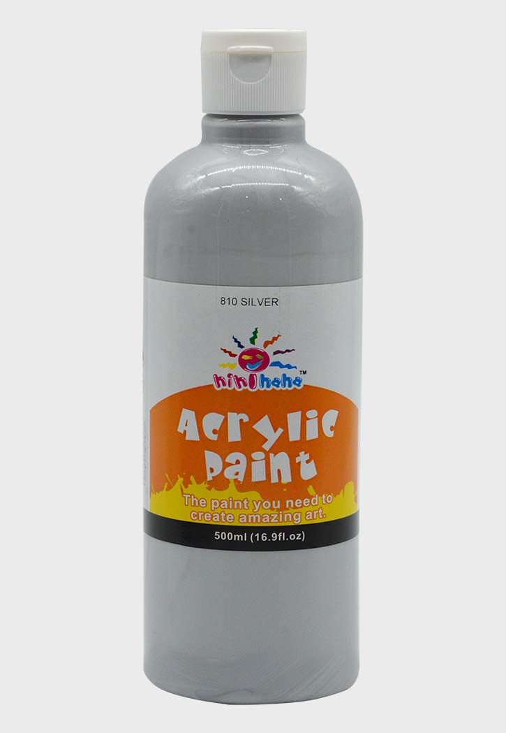 زجاجة طلاء أكريليك 500 مللي Acrylic Metallic Paint Bottle 500ML