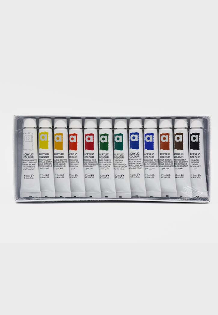 Art Ranger - Acrylic Basic Color Set 12x12ML