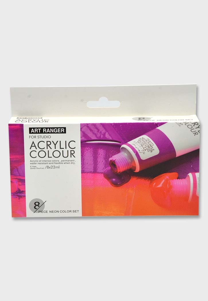 Art Ranger - Acrylic Neon Color Set 8x22ML