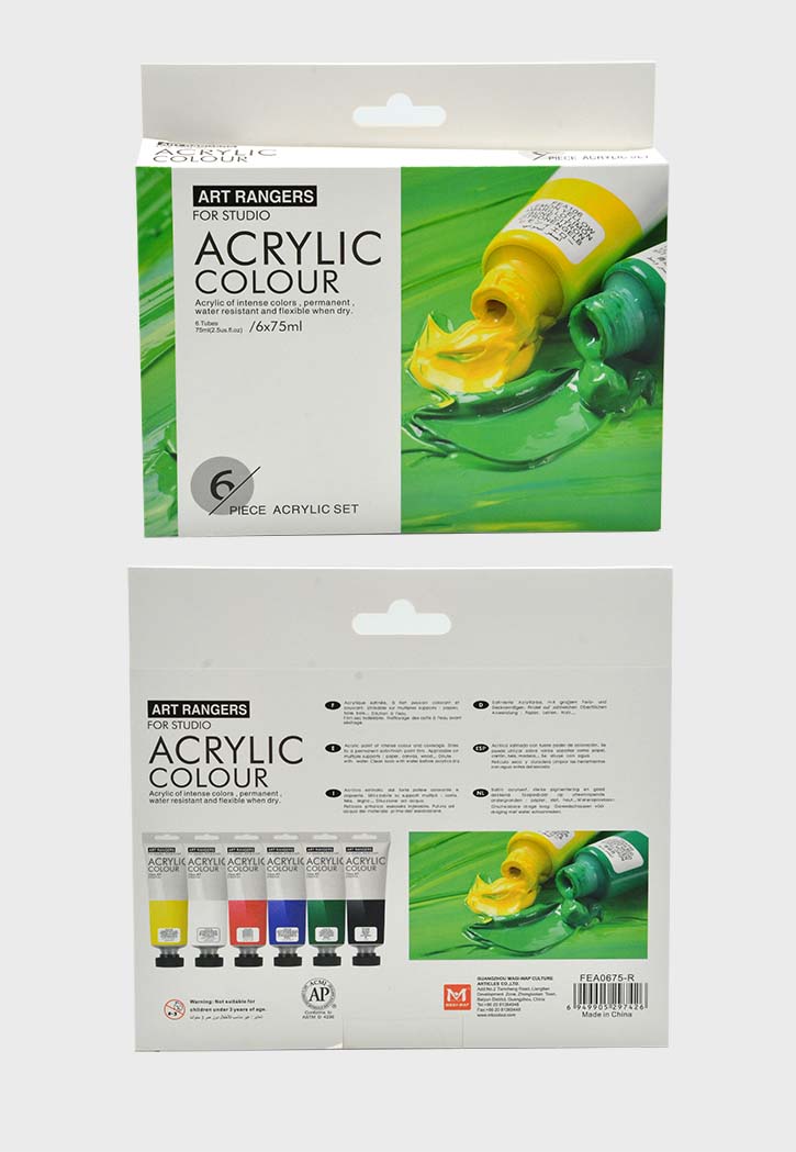 Art Ranger - Acrylic Color Set 6x75ML