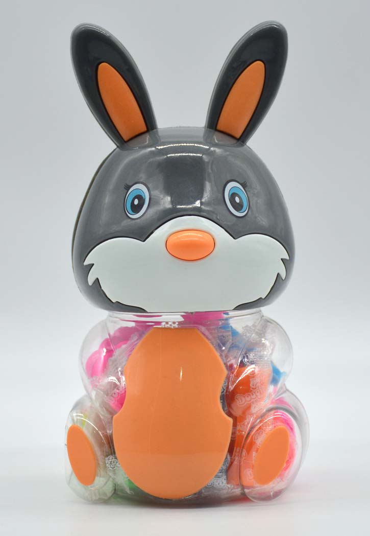 PLAY DOUGH CLAY 10PCS W/MOULDS ACC. IN RABBIT JAR2280