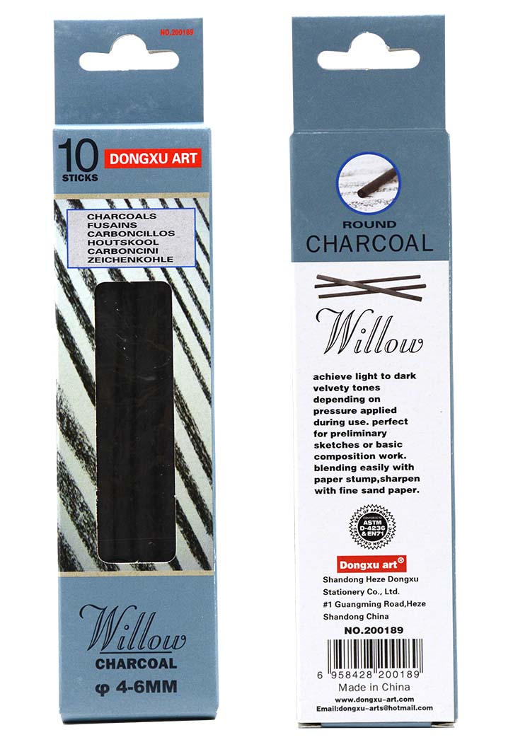 Willow - Charcoal 10 Sticks