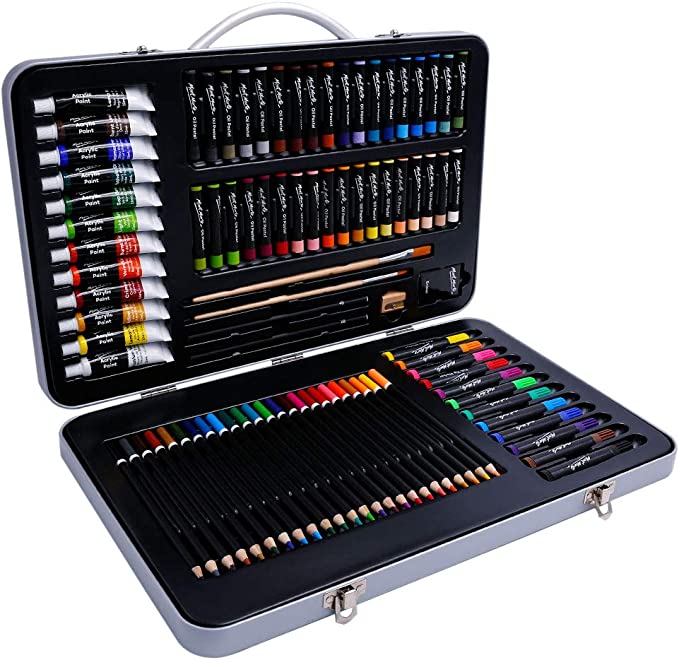 طقم رسم متنوع 90 قطعة MONT MARTE SIGNATURE MIXED MEDIA ART SET 90PCS IN BOX