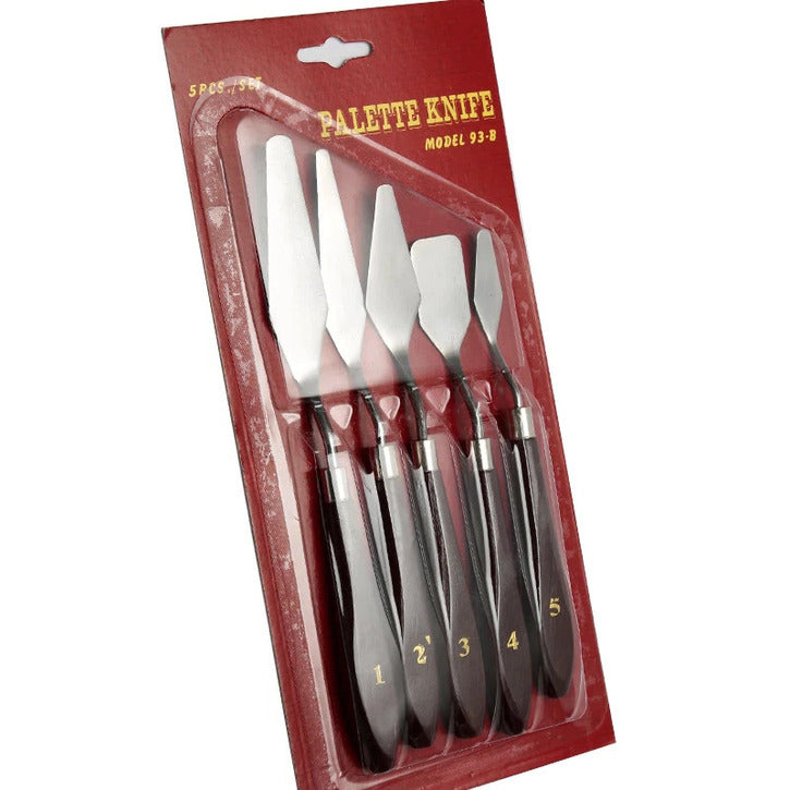 Palette Knives Set 5Pcs