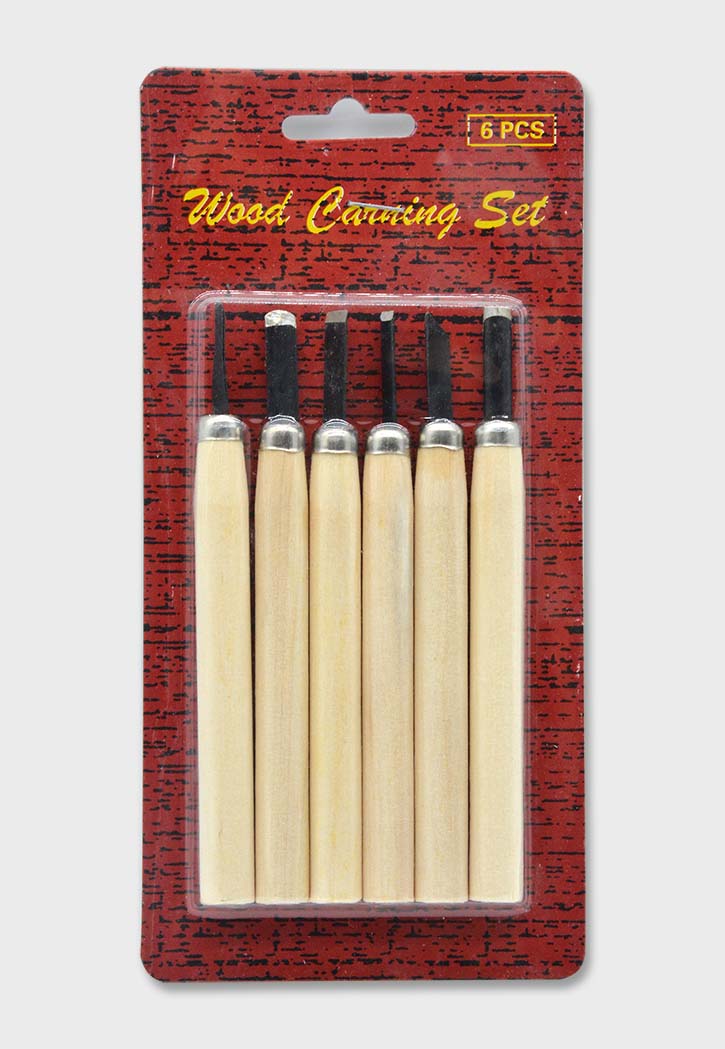 Sbc - Wood Craving Set 6PCS
