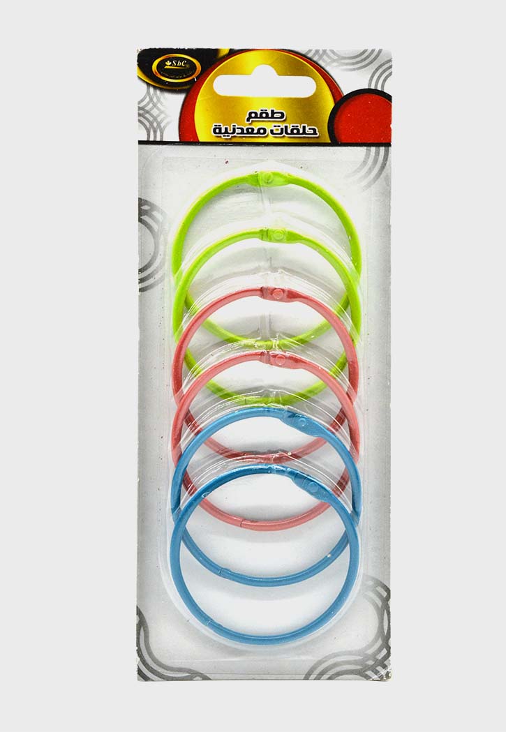 Sbc - Metal Colored Rings 50MM