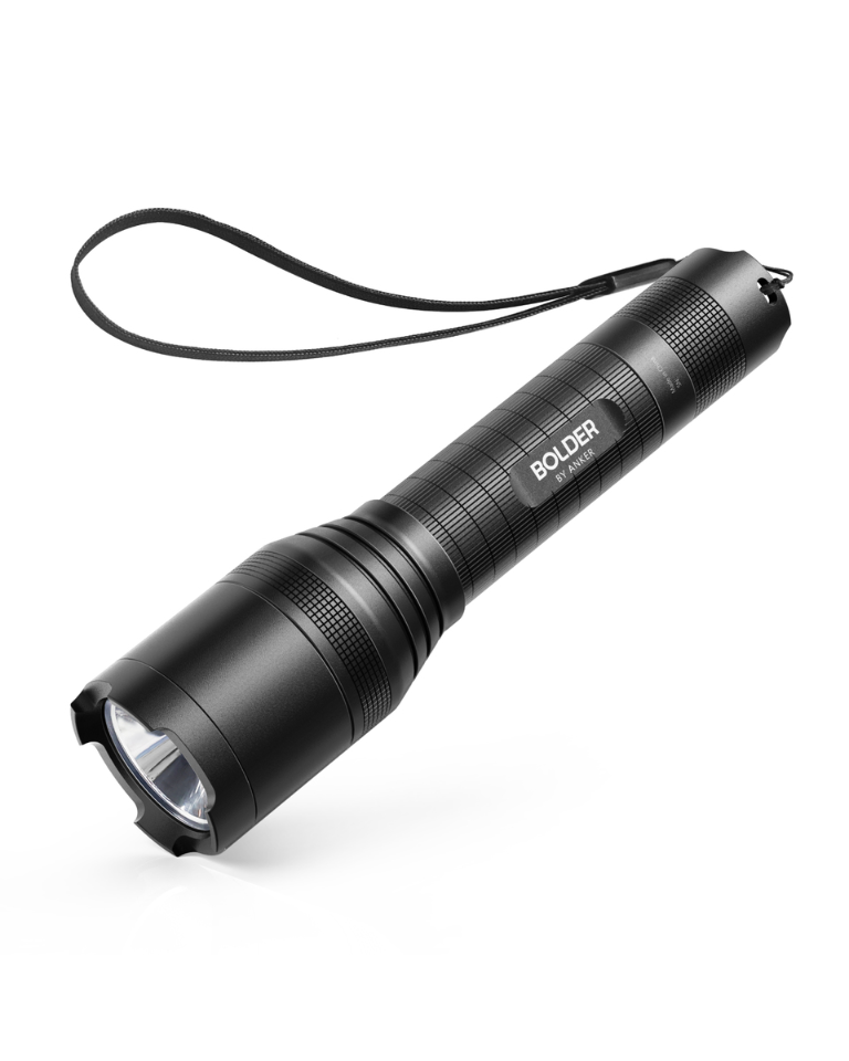 مصباح اضاءة ليد مع شاحن Anker - Bolder Flashlight Black LC90