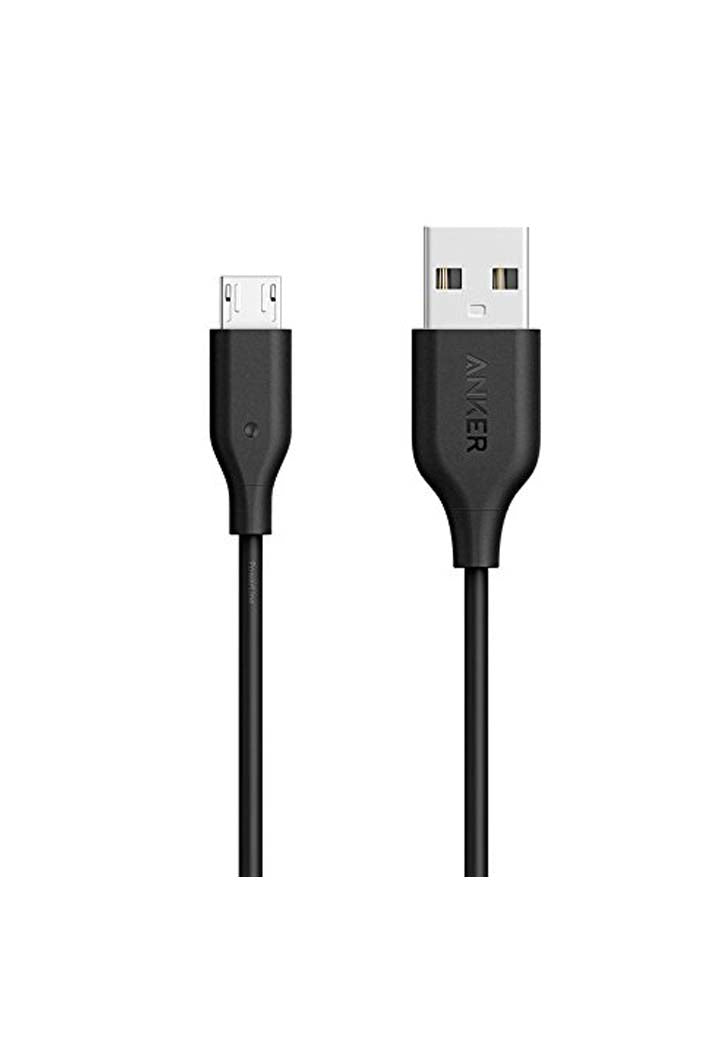 Anker - Powerline Micro Usb Cable 3FT (Black)