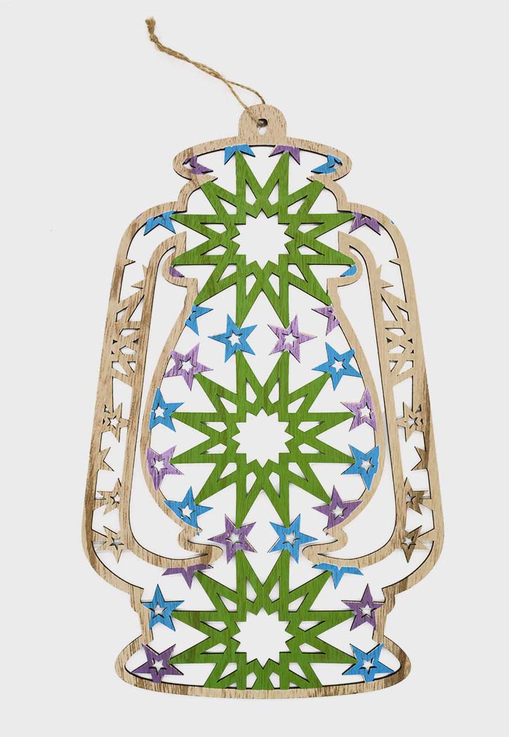 زينة خشبية - رمضان