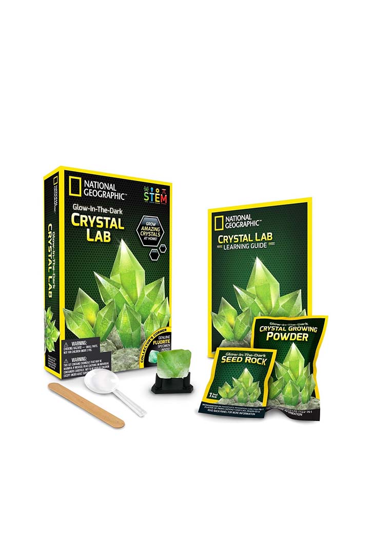 National Geographic - Glow-in-the-Dark Crystal Lab Kit