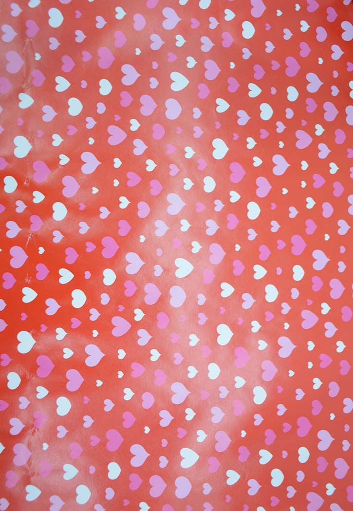 Gift Wrapping Roll 70X100CM Heart Design