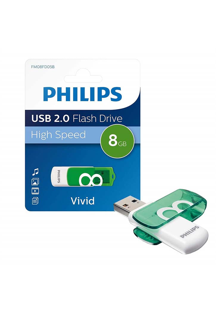 Philips - USB Flash Drive 8GB
