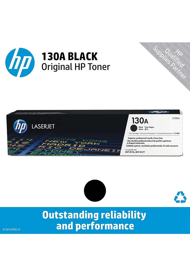 حبر طابعة ليزر اسود HP - Laserjet Toner CF350A 130A (Black)