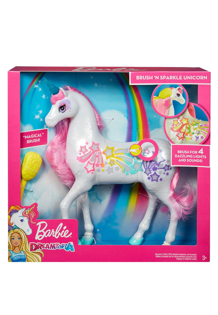 Barbie - Dreamtopia Brush N Sparkle Unicorn